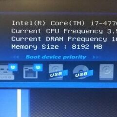 【PCパーツ セット】i7 4770K/msi Z87-G43の画像