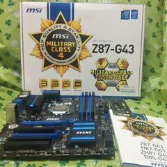 【PCパーツ セット】i7 4770K/msi Z87-G43