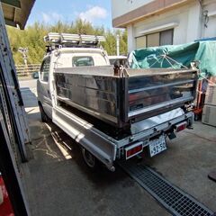 ステンレスのダンプ一式電動12Vの画像