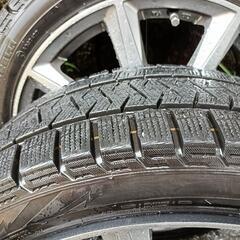 中古　アルミホイール付きスタッドレスタイヤ(指定場所引き渡し限定　ICE A SIMMETRICO PLUS　215/45 R17)4本セット　6/17 AMまで受付の画像