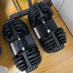 可変式ダンベル(〜24kg)・折りたたみ式トレーニングベンチ