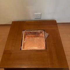 木の机