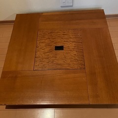 木の机