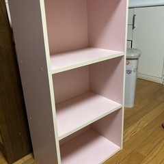 中古品　カラーボックス