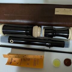 ♪アルトリコーダー（AULOS・509B・洗浄済・美品）の画像