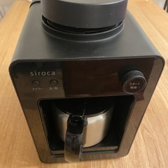 shiroca コーヒーメーカー　2020年製の画像