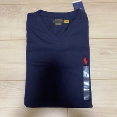 【新品・未使用】RALPH LAUREN ラルフローレン 半袖Tシャツ（Sサイズ／ネイビー）の画像