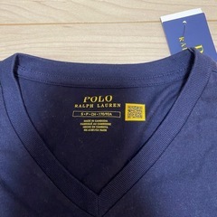 【新品・未使用】RALPH LAUREN ラルフローレン 半袖Tシャツ（Sサイズ／ネイビー）の画像