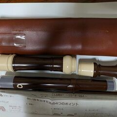 ♪アルトリコーダー（AULOS・709B・洗浄済・美品）の画像