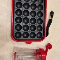 たこ焼き焼き器、生地混ぜ器