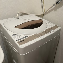 無料です！TOSHIBA  洗濯機