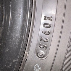 ハイエース新車外し　ダンロップ SP 175N 195/80R15の画像
