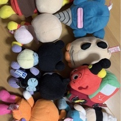アンパンマン　ぬいぐるみセットの画像