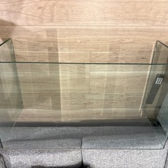 フランフラン　ガラステーブル