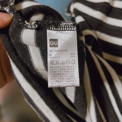 GU 7分袖　Ｍサイズ　
トップスの画像