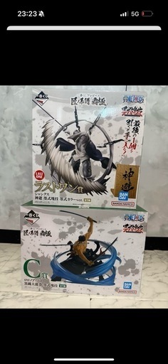 一番くじワンピース フィギュア ゾロ シャンクスC賞&ラストワン賞