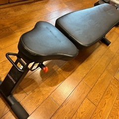 インスパイアフィットネス 折り畳みトレーニングベンチ　FLB2 耐荷重226kgの画像