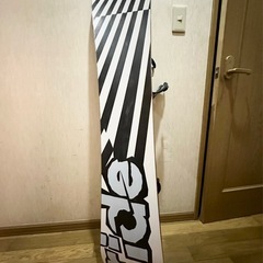 RIDEスノーボードセット一式 すぐ滑れます！23.5cmブーツ＆ケース付きの画像