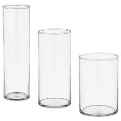 IKEA フラワーベース3点の画像