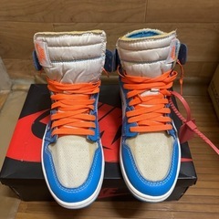 エアジョーダン1オフホワイト