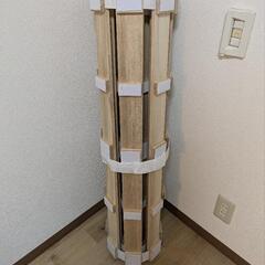 ニトリ　丸めてしまえる桐すのこベッドの画像