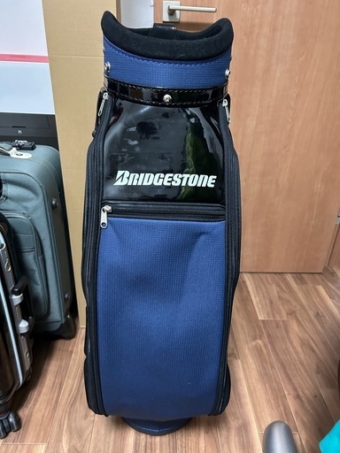 BRIDGESTONE キャディバック青