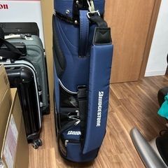 BRIDGESTONE キャディバック青