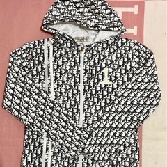 ディオール　ロゴ　パーカー・ロングパンツ　セットの画像