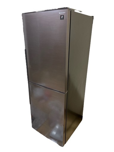 シャープ冷蔵庫280L 2019年　ブラウン