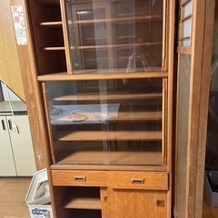 【５月20日まで掲載】レトロ　食器棚