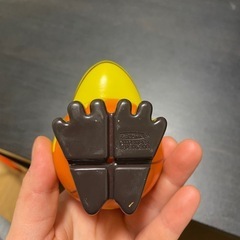 キョロちゃん　ケーブルまとめの画像