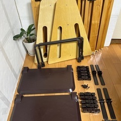 日本育児 木製パーテーション FLEX300-W ナチュラル　ベ...