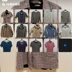 １４着　メンズ　服　出品者177cm68kg   ペットと喫煙なし