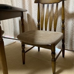 ２人掛けテーブルセットの画像