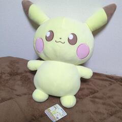 ポケピース　ピカチュウ ぬいぐるみ 約40cm