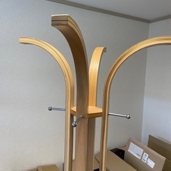 北欧モダン ポールハンガー 曲木 アクタス ？　ACTUS？　の画像