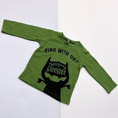 【美品】モンスター ロンＴ 80サイズ 西松屋の画像