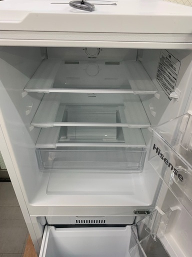 ハイセンス 135L 2ドア冷蔵庫 ホワイト HR-D13E4W 2025年製