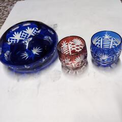 薩摩、江戸切子の画像