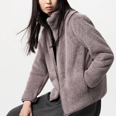 UNIQLO ユニクロ ファーリーフリースフルジップジャケットの画像