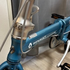 ※直接引き渡し希望、RENAULT　ルノー　折り畳み式自転車の画像