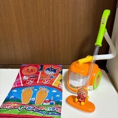 アンパンマン　掃除機　リトミック遊びの画像