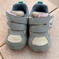 ｍｏｏｎSTAR　CARROT  ワンベルトスニーカー　ムーンスター サイズ13.5 中古の画像