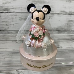 ディズニーリゾート　ウェディング　ミニーマウス　小物入れ