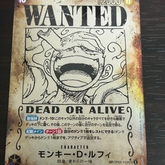 ワンピースカード　ニカルフィ　手配書SP