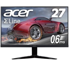 Acerモニター  ほぼ新品 27インチ 0.6ms(GTG) ...