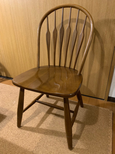 柏木工　ウィンザーチェア4脚