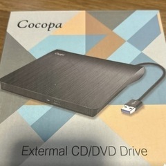 新品・外付けDVD📀・CD💿ドライブの画像