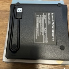 新品・外付けDVD📀・CD💿ドライブの画像