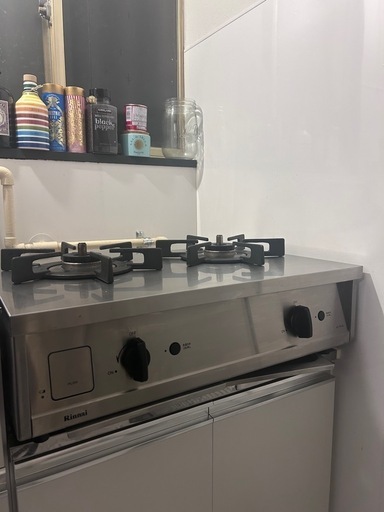 ガスコンロ　Vamo. バーモ ステンレス